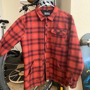 Billabong Adventure Division Shirt Jacket / M / Red & Black